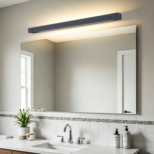 BRILAGI - LED Koup. osvětlení zrcadla AQUA LINE LED/20W/230V 80 cm IP44 černá