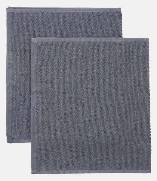 Sinsay - Sada ručníků s žakárovým vzorem 2 pack - šedá