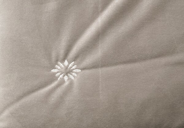 Textil Antilo Sametový přehoz Arxy Beige, béžový, se 2 povlaky na polštář 70x50 cm Rozměr: 250x270 cm