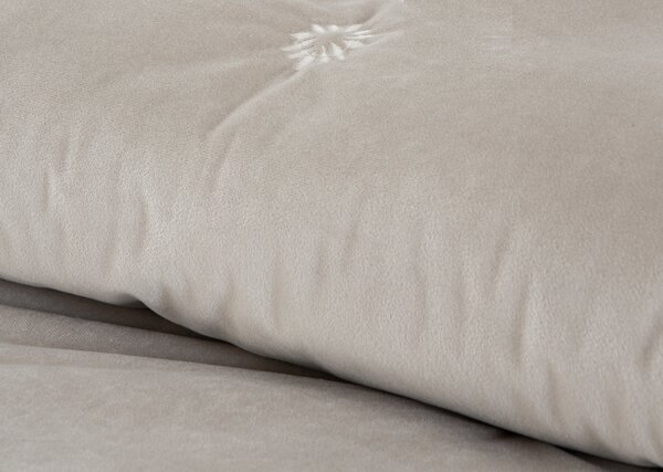 Textil Antilo Sametový přehoz Arxy Beige, béžový, se 2 povlaky na polštář 70x50 cm Rozměr: 250x270 cm