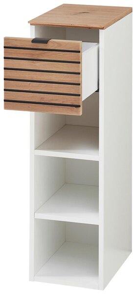 ŠATNA, bílá, dub artisan, 306/179/37 cm Voleo - Online Only šatny & botníky, Online Only