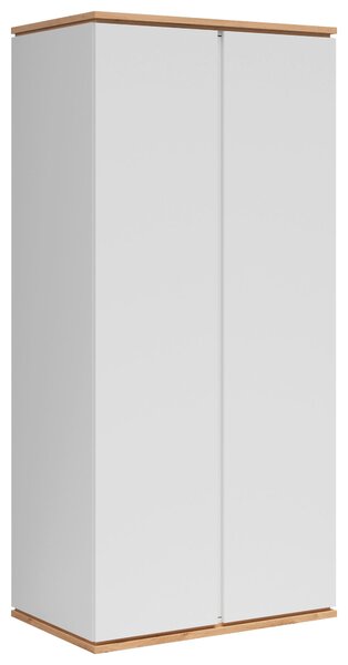 VÍCEÚČELOVÁ SKŘÍŇ, bílá, dub artisan, 94/201/58 cm Xora - Online Only komody, Online Only