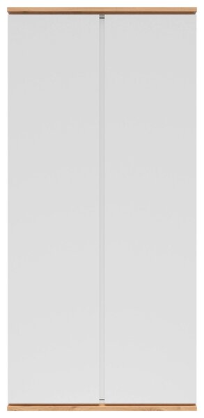 VÍCEÚČELOVÁ SKŘÍŇ, bílá, dub artisan, 94/201/58 cm Xora - Online Only komody, Online Only