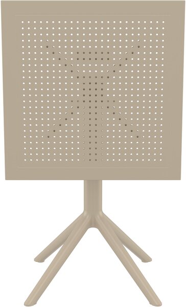 Skládací stůl Sky square 60, čtvercový - taupe