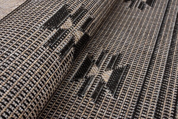 Makro Abra Kusový koberec Sisal MELISSA KL71A hnědý béžový Rozměr: 60x100 cm