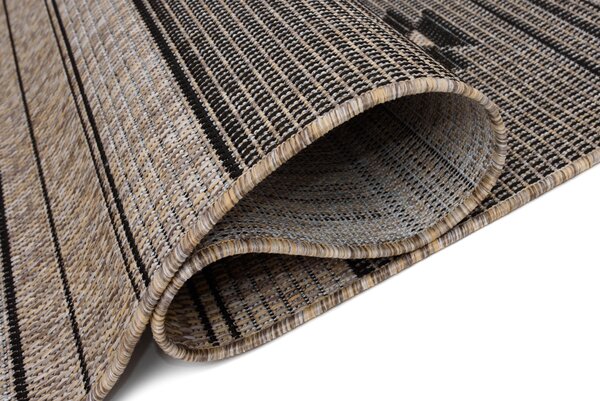 Makro Abra Kusový koberec Sisal MELISSA KL71A hnědý béžový Rozměr: 60x100 cm