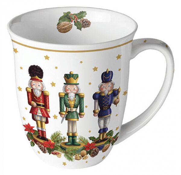 Porcelánový vánoční hrnek Louskáček 400 ml