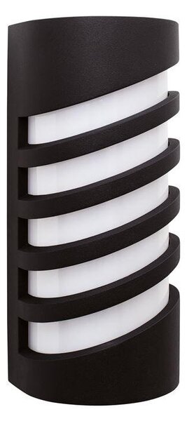 NV 9926617 Venkovní nástěnné svítidlo LUPO černý hliník akrylový difuzor LED 10W 3000K 220-240V 64st. IP65 - NOVA LUCE