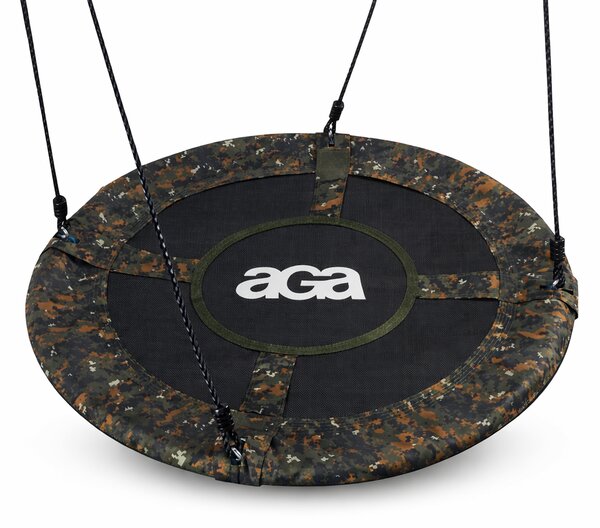Aga Závěsný houpací kruh 90 cm DS90 Maskáčový
