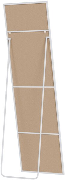 Zrcadlo Benicia 140x40 cm - bílé matné