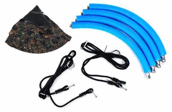 Aga Závěsný houpací kruh 90 cm DS90 Maskáčový