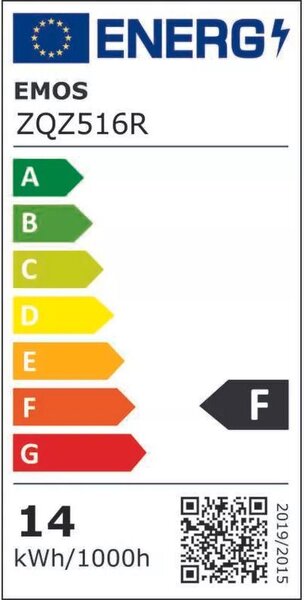 EMOS GoSmart CCT+RGB LED žárovka stmívatelná 14W E27 Zigbee ZQZ516R