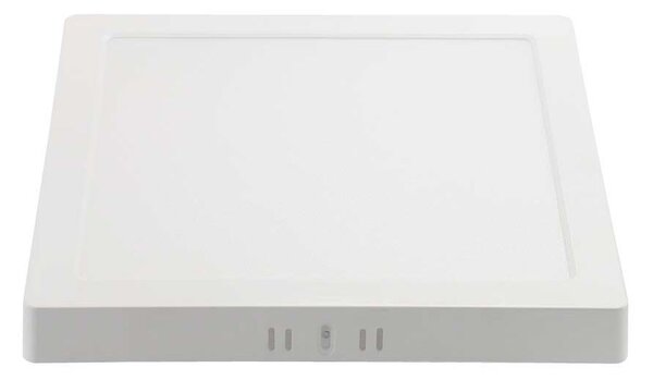 LED Solution Bílý přisazený LED panel hranatý 220 x 220mm 18W Economy Barva světla: Studená bílá 10500