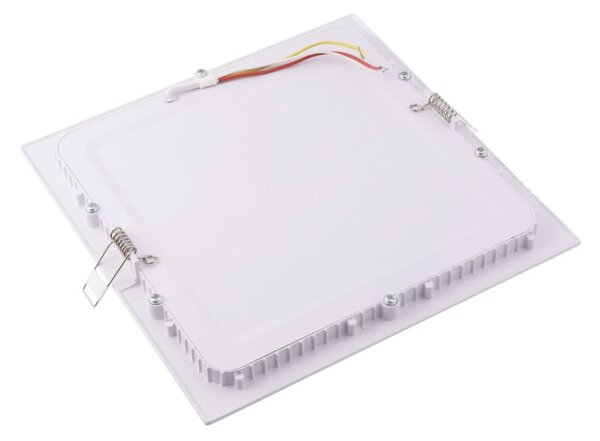 T-LED Bílý vestavný LED panel hranatý 174 x 174mm 12W 24V CCT 102205