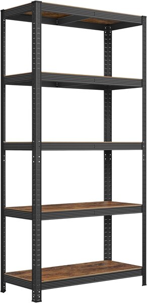 SONGMICS Regál Wera Lina 90x180 cm černý