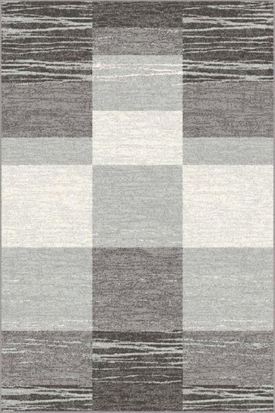 Kusový koberec vlněný Agnella Tempo Natural Split šedý Rozměr: 100x180 cm