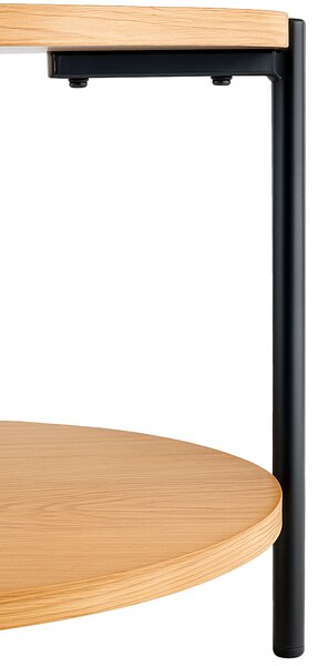Konferenční stolek Edduma 80 cm - natura