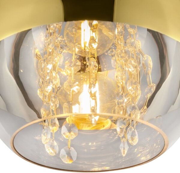 Maytoni P140-PL-110-1-G - Lustr na lanku FERMI 1xE27/60W/230V zlatá