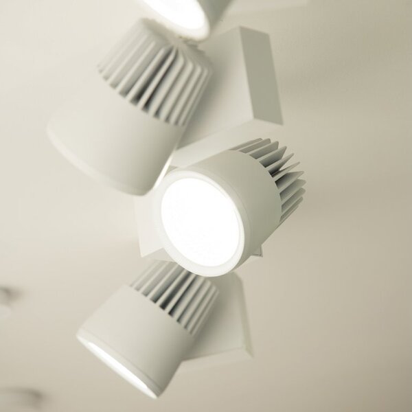 LED2 6090131 Svítidlo SHOP LIGHT 45 30° BÍLÉ LIŠTOVÉ - LED2 Lighting