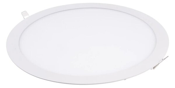 T-LED Bílý vestavný LED panel kulatý 225mm 18W 24V CCT 102202