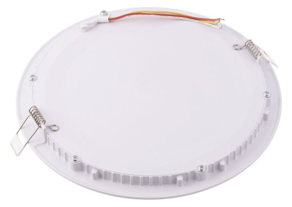 T-LED Bílý vestavný LED panel kulatý 174mm 12W 24V CCT 102201