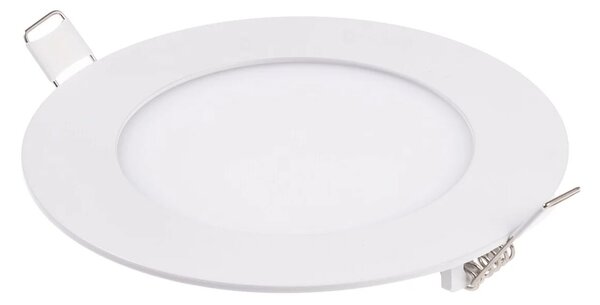 T-LED Bílý vestavný LED panel kulatý 120mm 6W 24V CCT 102200