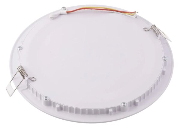 T-LED Bílý vestavný LED panel kulatý 225mm 18W 24V CCT 102202