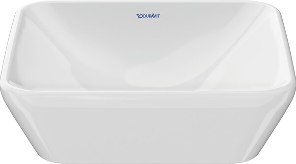 Duravit D-Neo umyvadlo 40x40 cm čtvercový na pult bílá lesk 2397400070