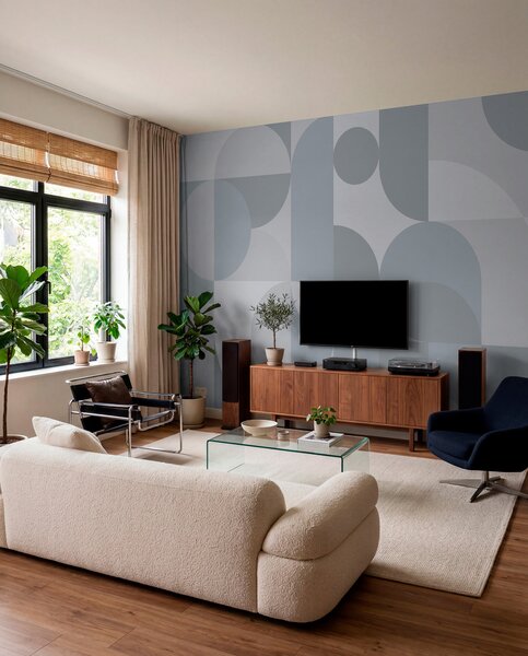 Fototapety Stylový trend geometrie, Fototapety abstraktní, w03058v3 : uwalls.cz