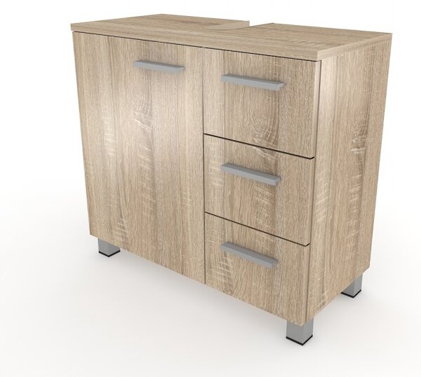 Skříňka pod umyvadlo 65 cm Neka Dub Sonoma