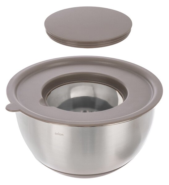 Šlehací mísa s víkem BEIGE pr. 21,7 cm