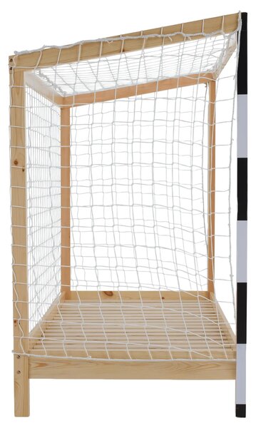FUTAL POSTEL DREVENA 90X200 BIELA+CIER+PRIR B12171