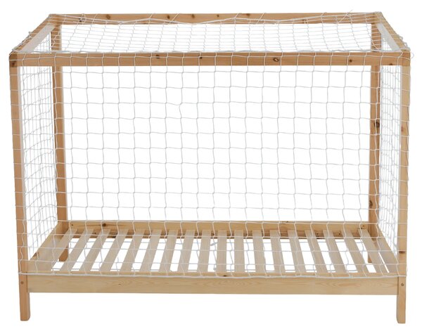 FUTAL POSTEL DREVENA 90X200 BIELA+CIER+PRIR B12171