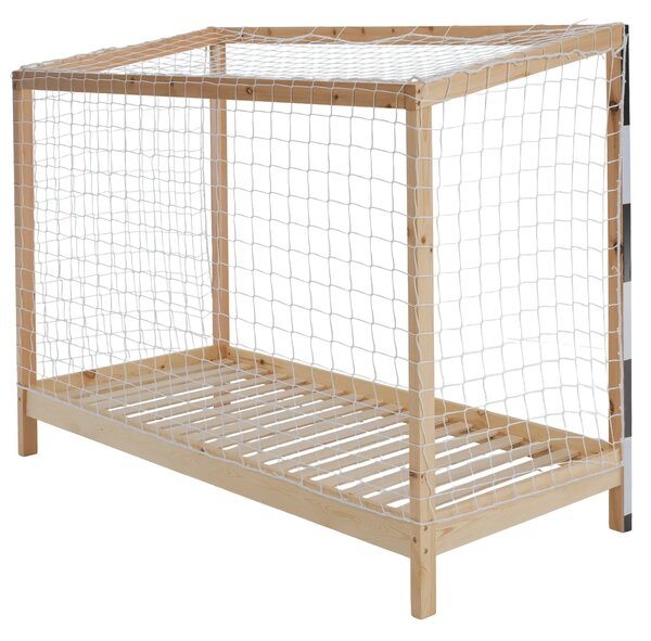 FUTAL POSTEL DREVENA 90X200 BIELA+CIER+PRIR B12171