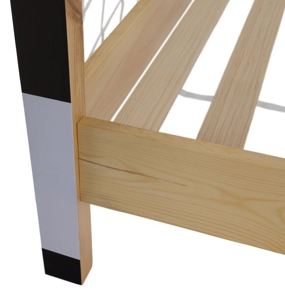 FUTAL POSTEL DREVENA 90X200 BIELA+CIER+PRIR B12171