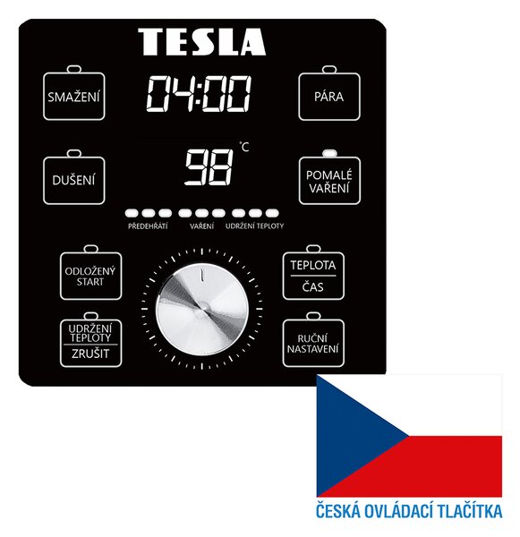 TESLA MultiCook MC600 Pro - multifunkční elektrický hrnec
