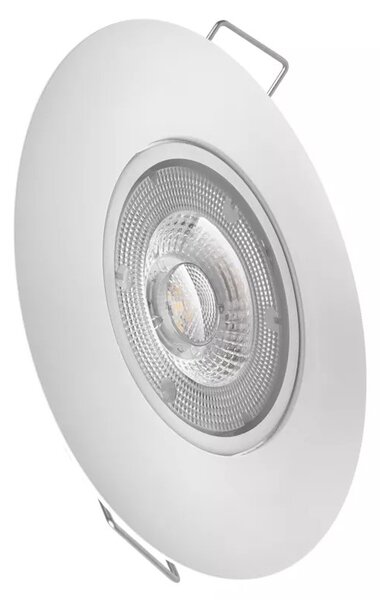 EMOS Bílé LED bodové svítidlo 5W s výklopným rámečkem Economy+ Barva světla: Denní bílá ZD3122
