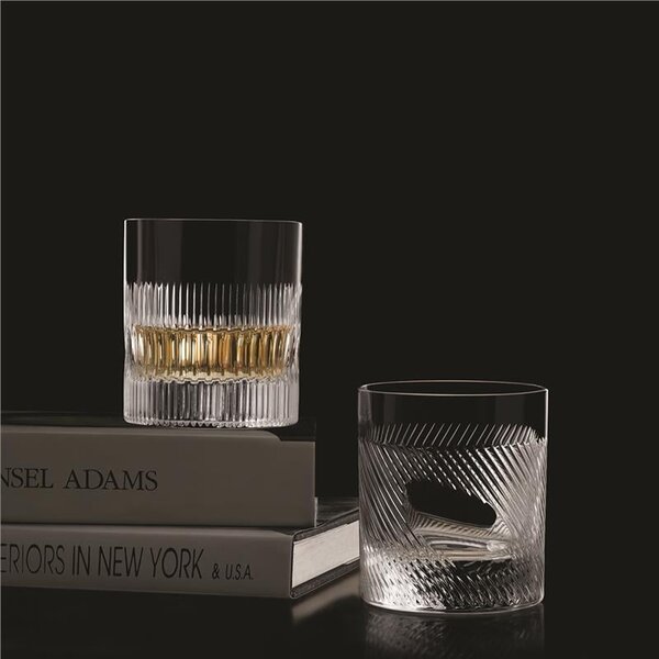 RCR TOCAI IMPRINT DA VINCI SKLENICE NA WHISKY 290ML SADA 2 KS