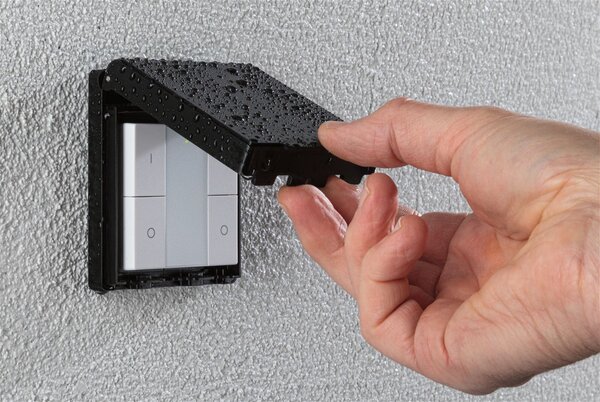 P 50137 Vypínač Smart Home Zigbee On/Off/Dimm venkovní černá - PAULMANN
