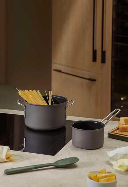 Eva Solo hrnec 20 cm 3,8 l Greyline Ceramic nepřilnavý – hrnec s keramickým povrchem pro zdravé vaření