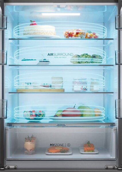 Americká lednice HAIER HFR3718DNMM FD 70 Series 3 + 5 let záruka + 20 let záruka na kompresor po registraci