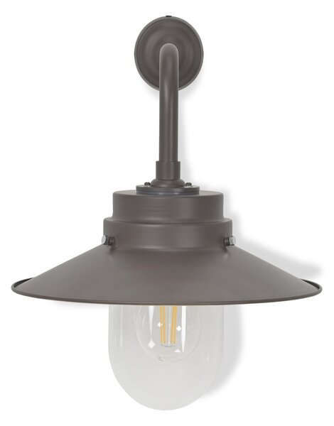 Venkovní nástěnná lampa Semington Coffee Bean