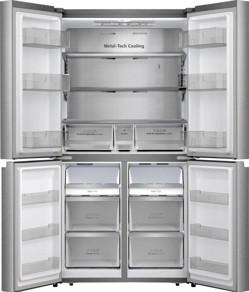 Americká lednice HISENSE RQ758N4SASE + 10 let záruka na kompresor bez registrace