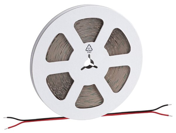 P 76025 Pro LED Strip Silver P75 827 10m 42W 700lm/m 96LEDs/m 2700K - PAULMANN