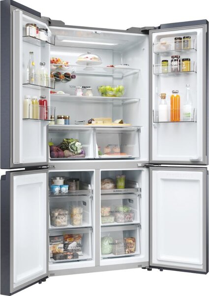 Americká lednice HAIER HCR5919ENMB Cube 90 Series 5 + 5 let záruka + 20 let na kompresor po registraci