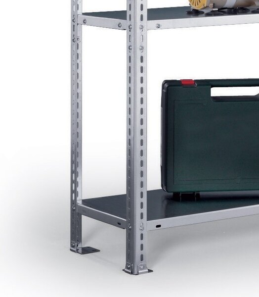 Policový regál FIX, 100 kg, 2000 x 1000 x 400 mm, základní regál