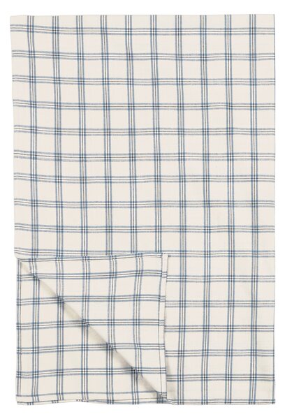 Livarno® Ubrus, 120 x 160 cm (béžová/modrá) (100399901002)