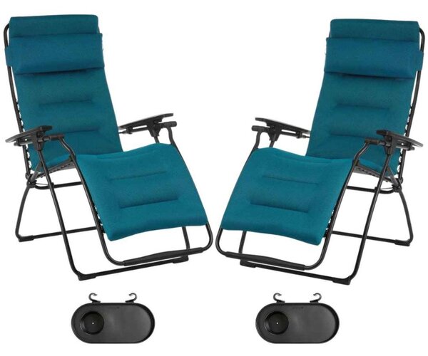 Lafuma FUTURA AirComfort modrá Coral Blue set 2 ks
