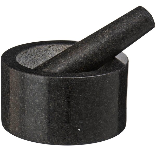Kamenný hmoždíř Black Granite