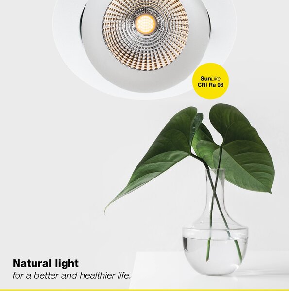 SLC SLC1160 Zápustné svítidlo SLC One 360° SunLike Ra98 2700K bílé - TLG